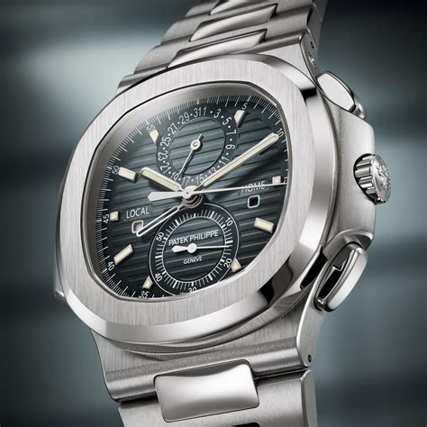 patek philippe pilot travel time price|nautilus travel time chronograph.